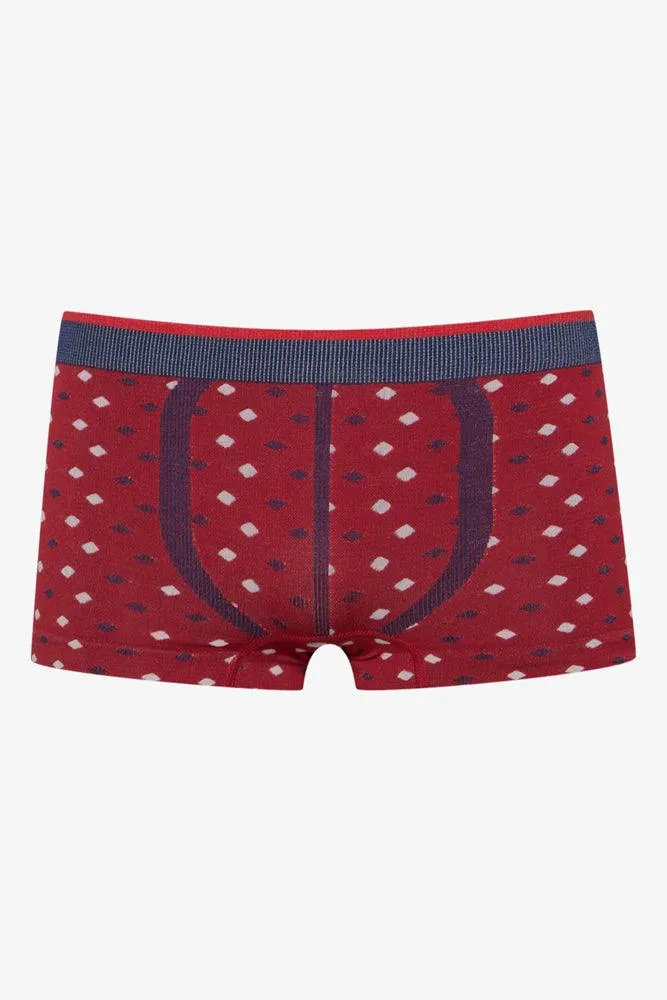 3 Pack Seam-Free Boxers Red