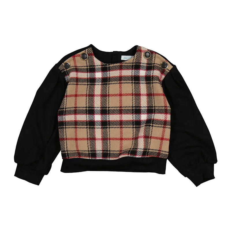 ABE Plaid Pullover and Matching Skirt