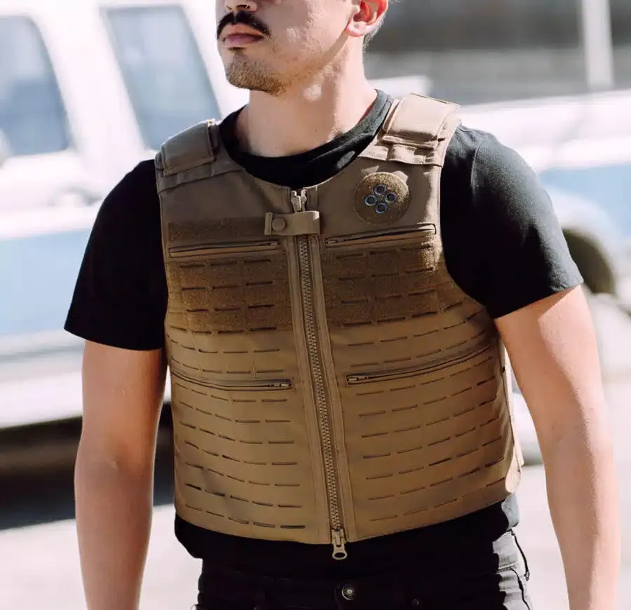 Ace Link Armor Patrol Bulletproof Vest Laser-Cut Level IIIA Standard