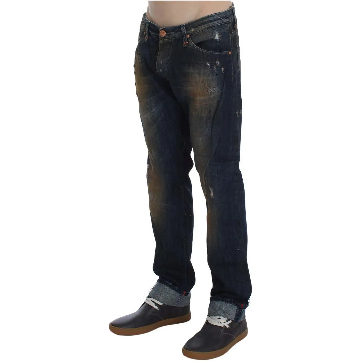 Acht Elegant Straight Fit Men's Denim Jeans