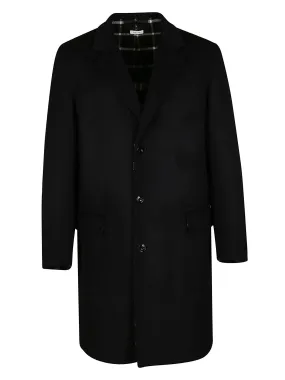 Alexander McQueen Reversible Single Breasted Coat