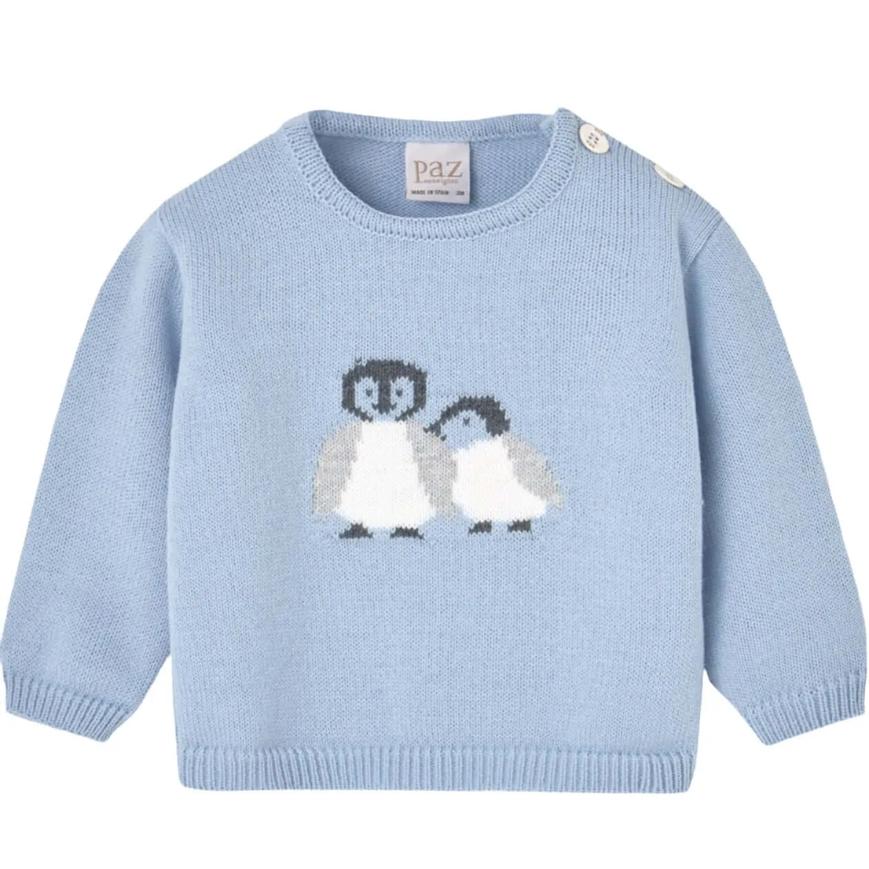 Baby Boys Blue Penguin 3 Piece Set