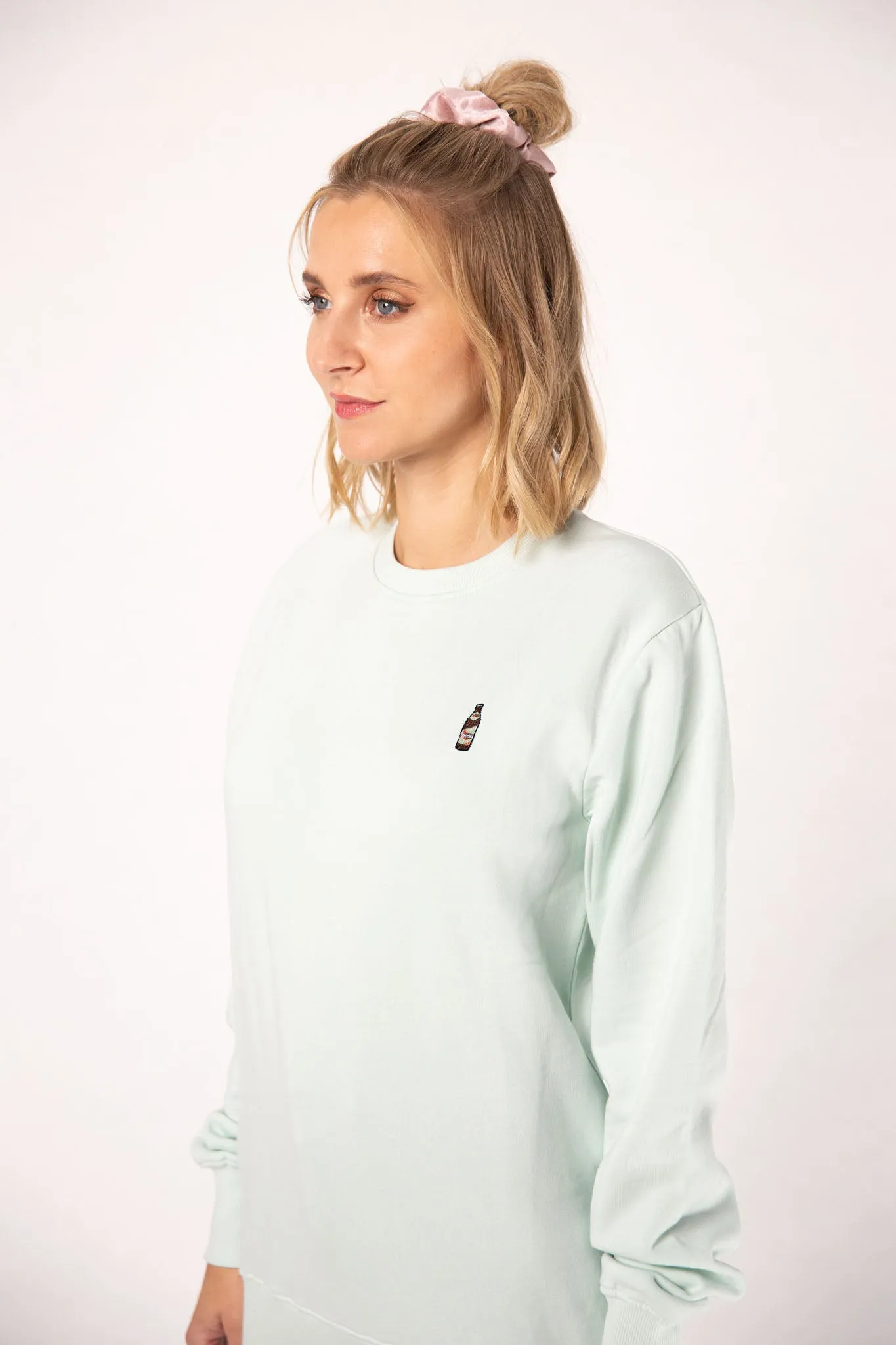 Bazi® | Bestickter Bio-Baumwoll Frauen Pullover