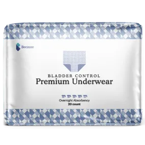 Because Premium Underwear for Women (Overnight)