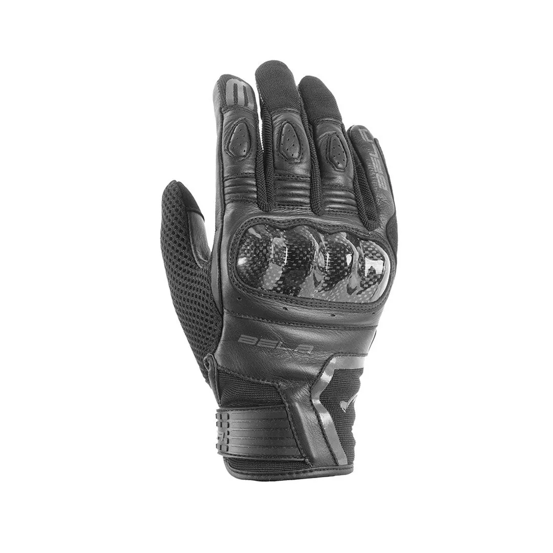 BELA Air Flow Man Motorbike Gloves - Black