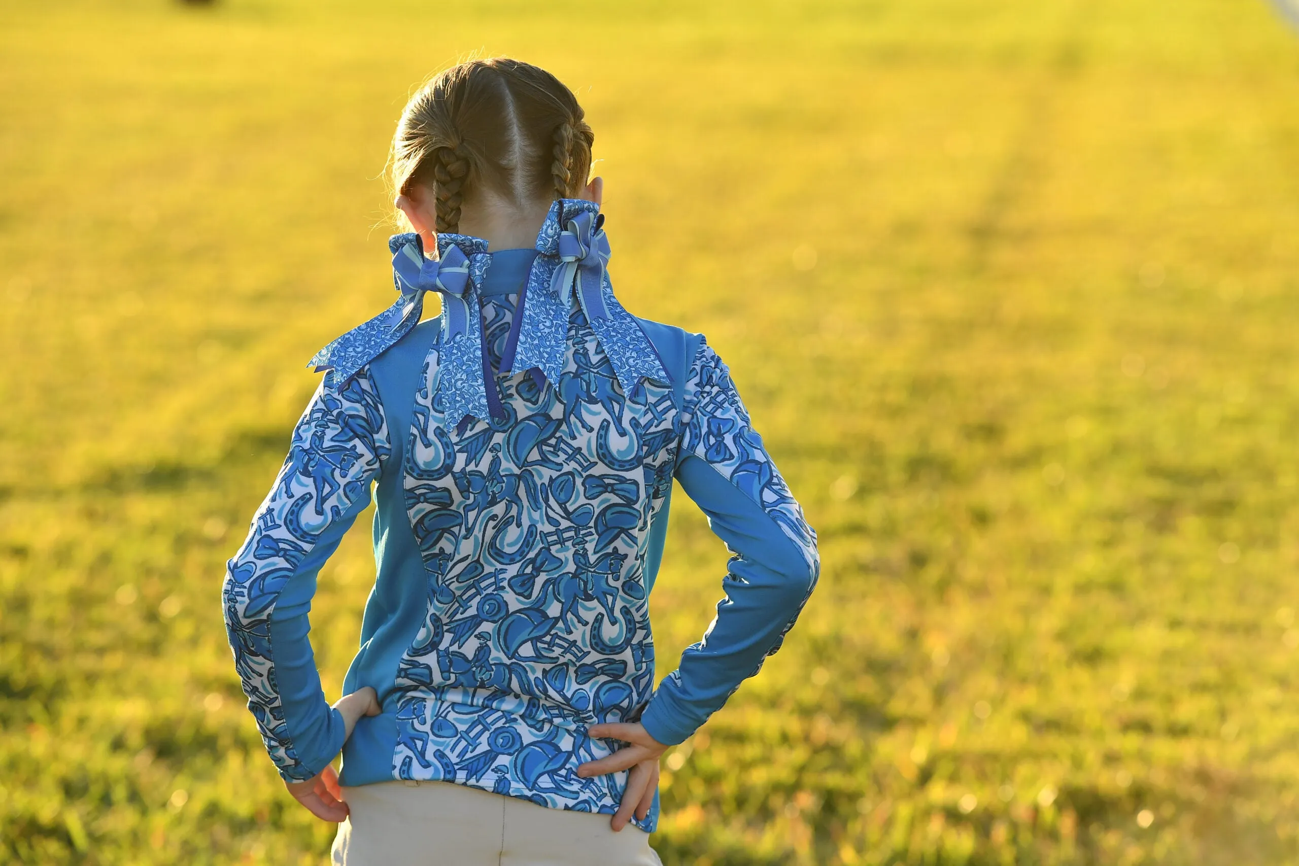 Belle & Bow | MAX BLUE | Fleece Pullover