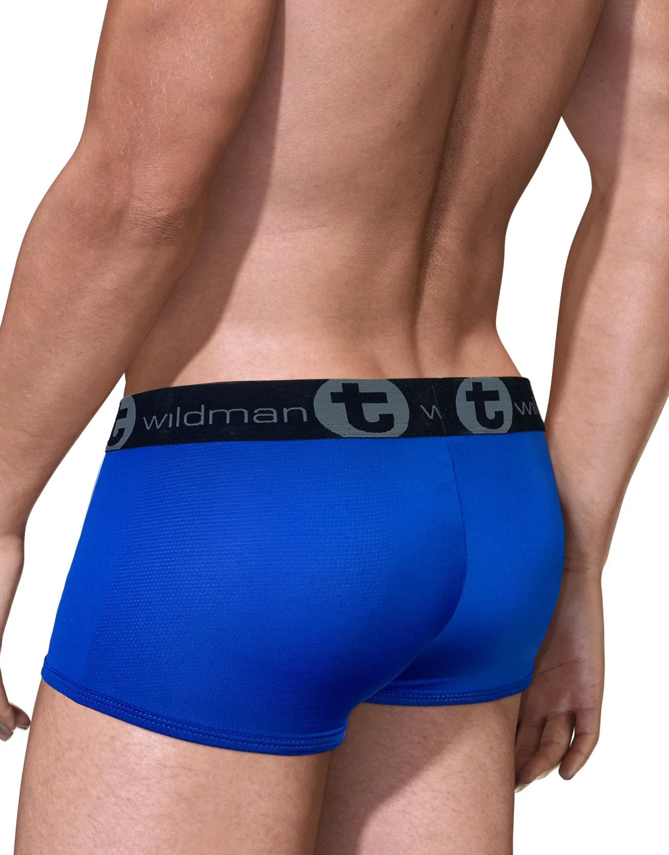 BIG BOY POUCH MESH BOXER BRIEF ROYAL BLUE