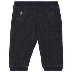 Boys Navy Cotton Jogger