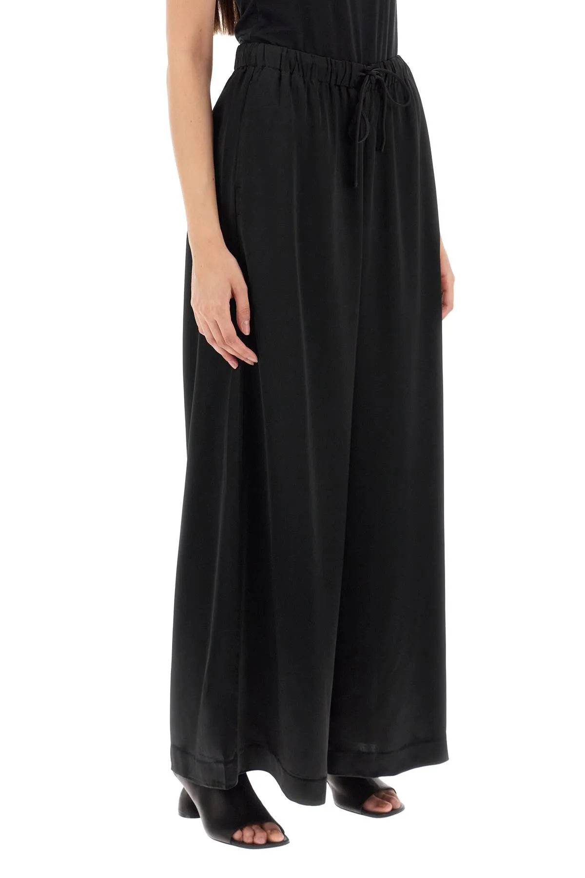 By malene birger 'clorella' satin palazzo pants