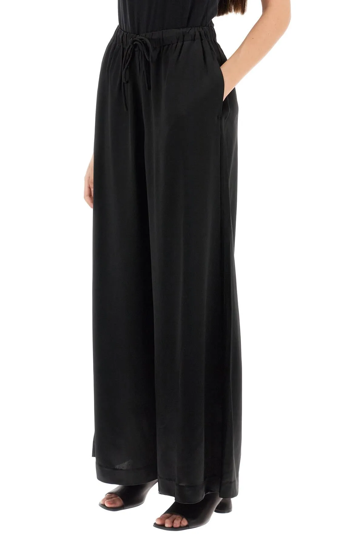 By malene birger 'clorella' satin palazzo pants