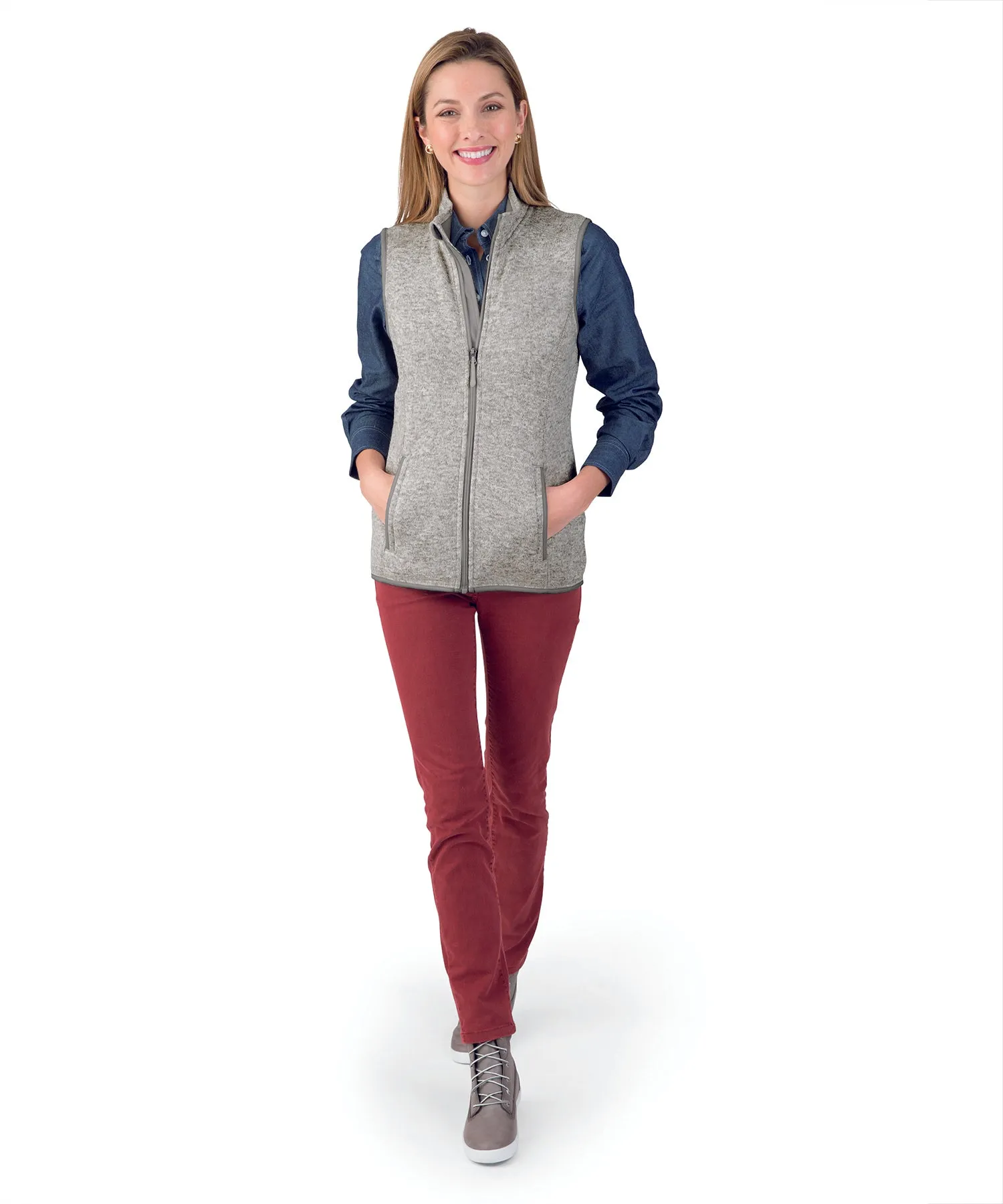 Charles River Women's Pacific Heathered Vest