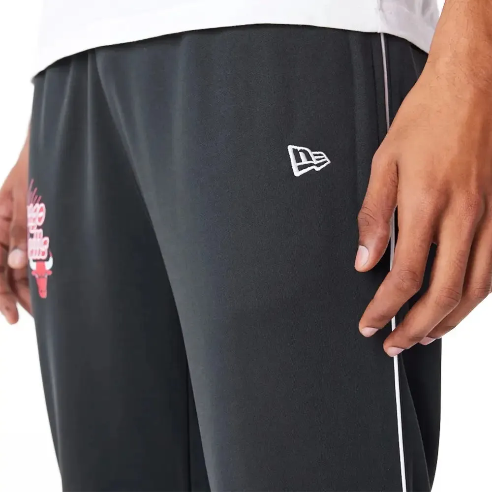 Chicago Bulls Nba Script Black Fleece Track Pant