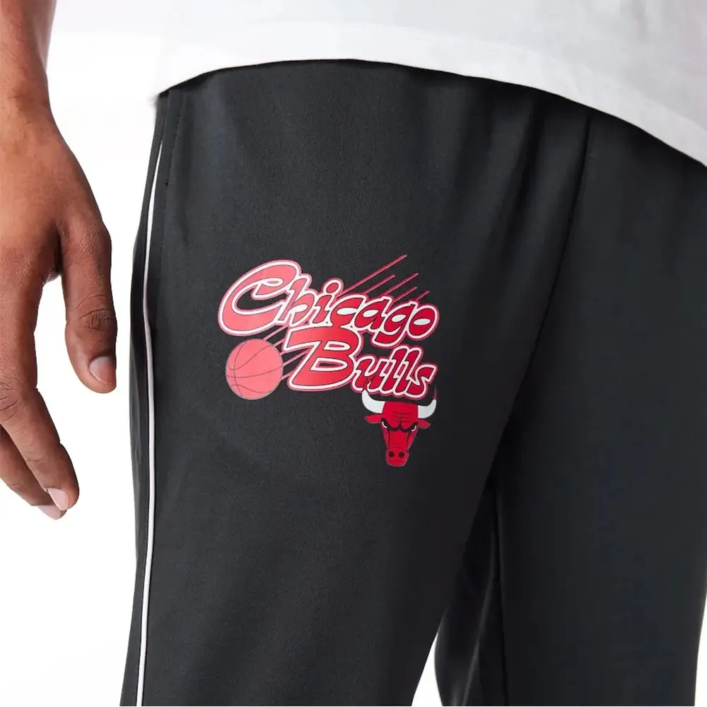 Chicago Bulls Nba Script Black Fleece Track Pant