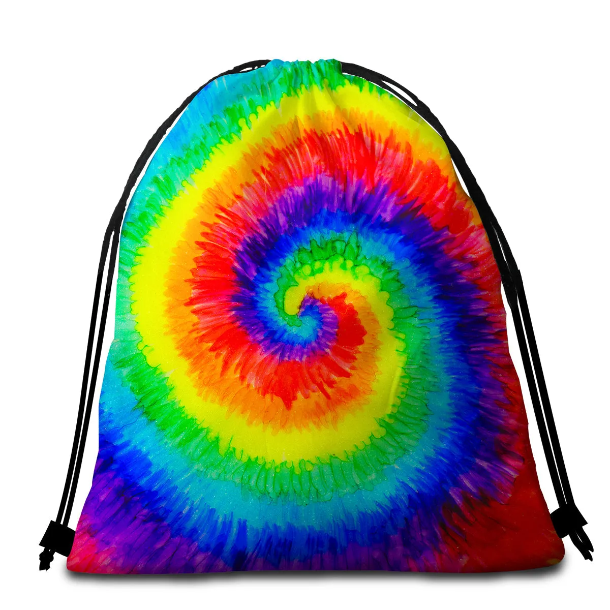 Color Creation Round Beach Towel