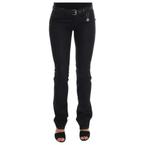 Costume National Svelte Dark Blue Cotton Slim Jeans