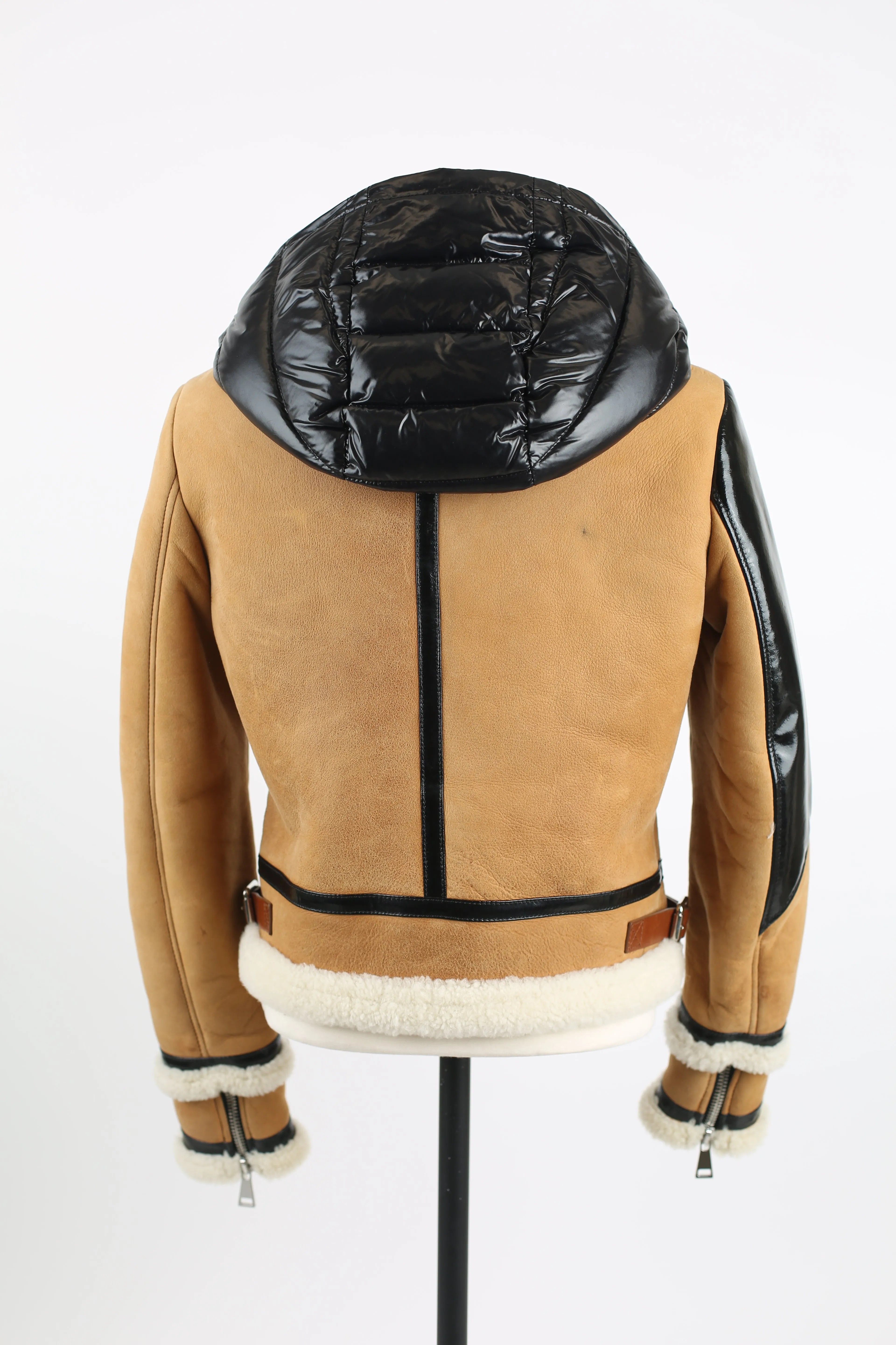 Crabier Suede Shearling Jacket