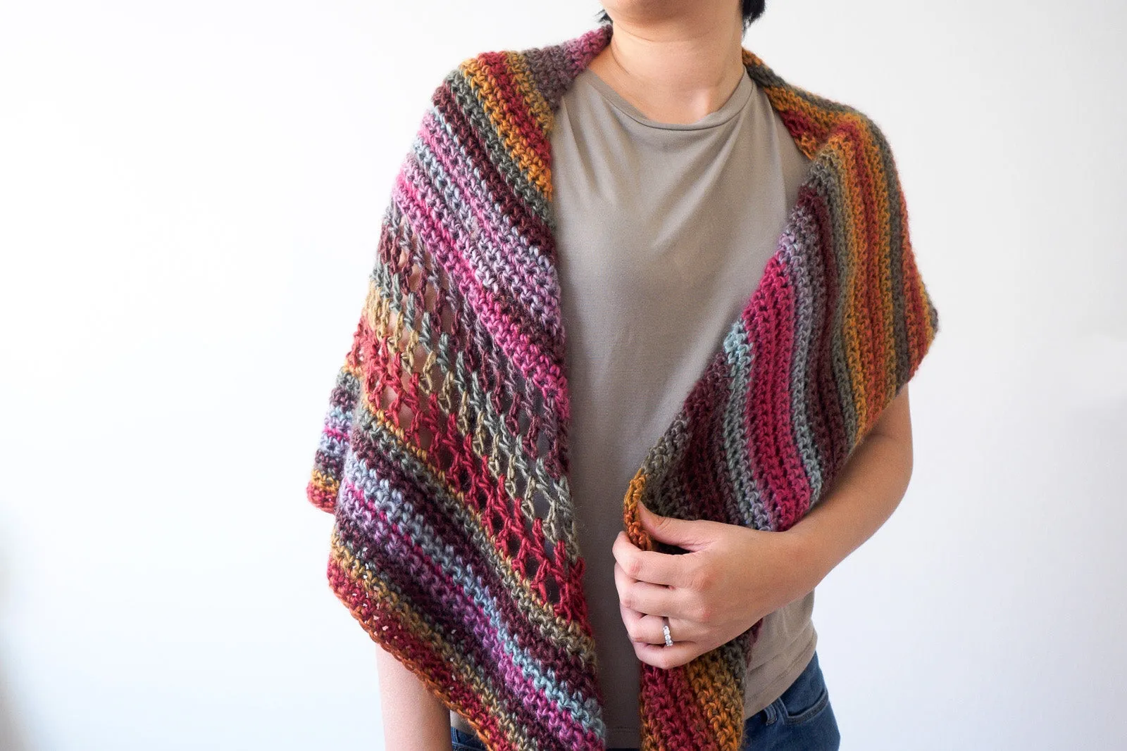 Crochet Kit - Trailhead Shawl