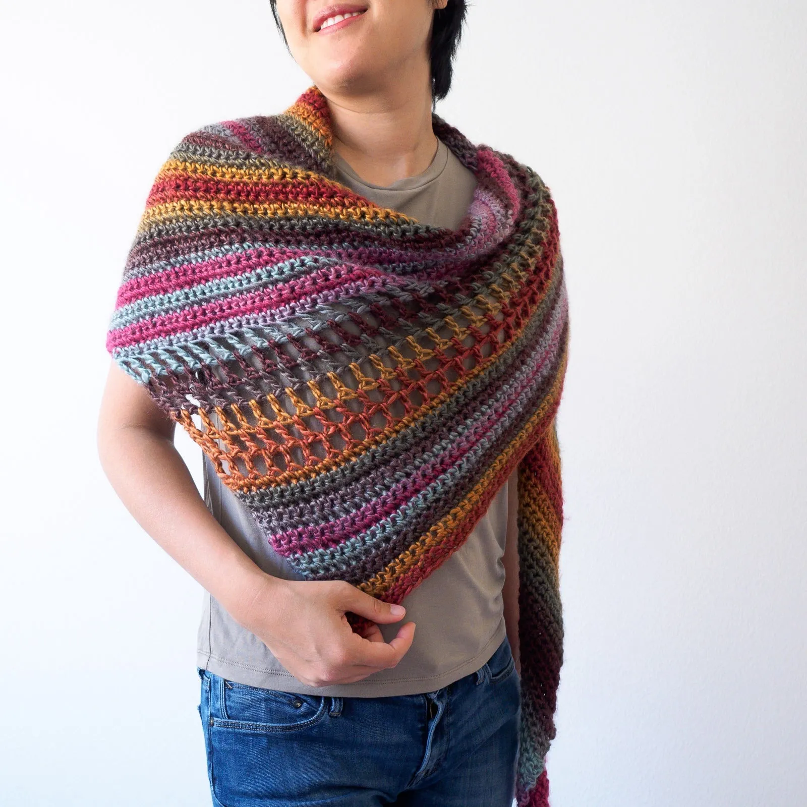 Crochet Kit - Trailhead Shawl