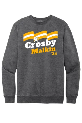 Crosby Malkin '24 - Fleece Crewneck Sweatshirt