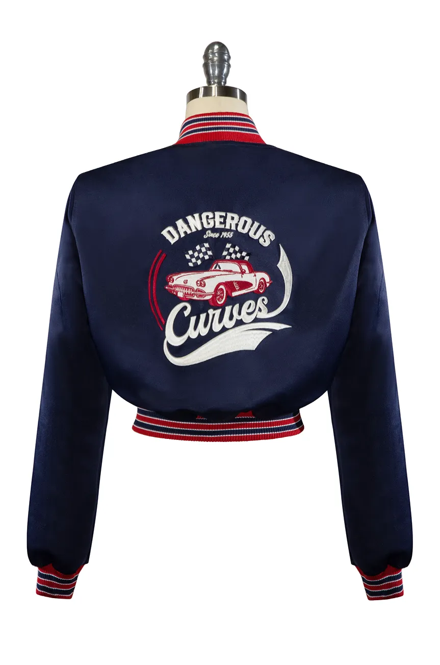 Dangerous Curves Bomber Jacket