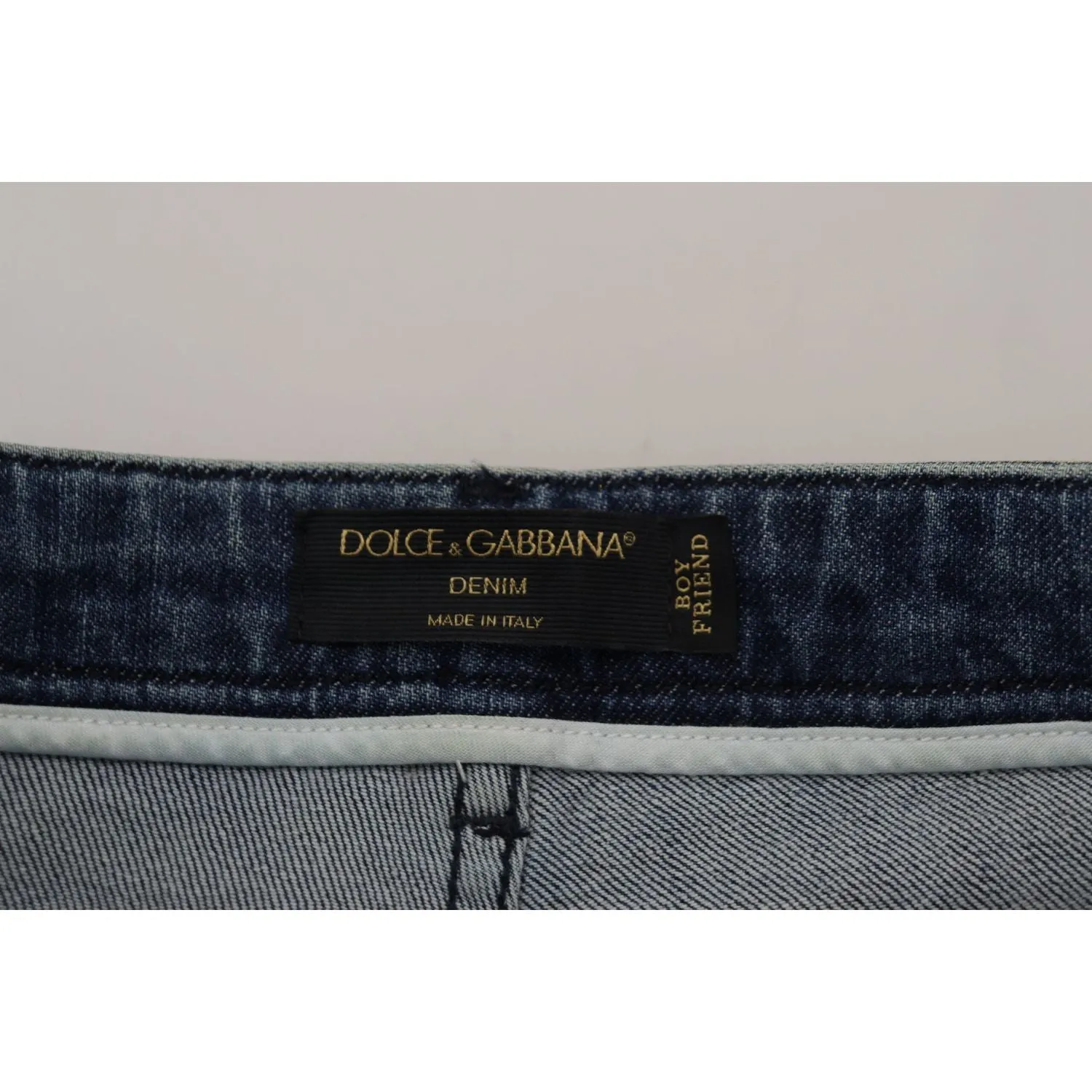 Dolce & Gabbana Chic High Waist Straight Jeans in Vibrant Yellow