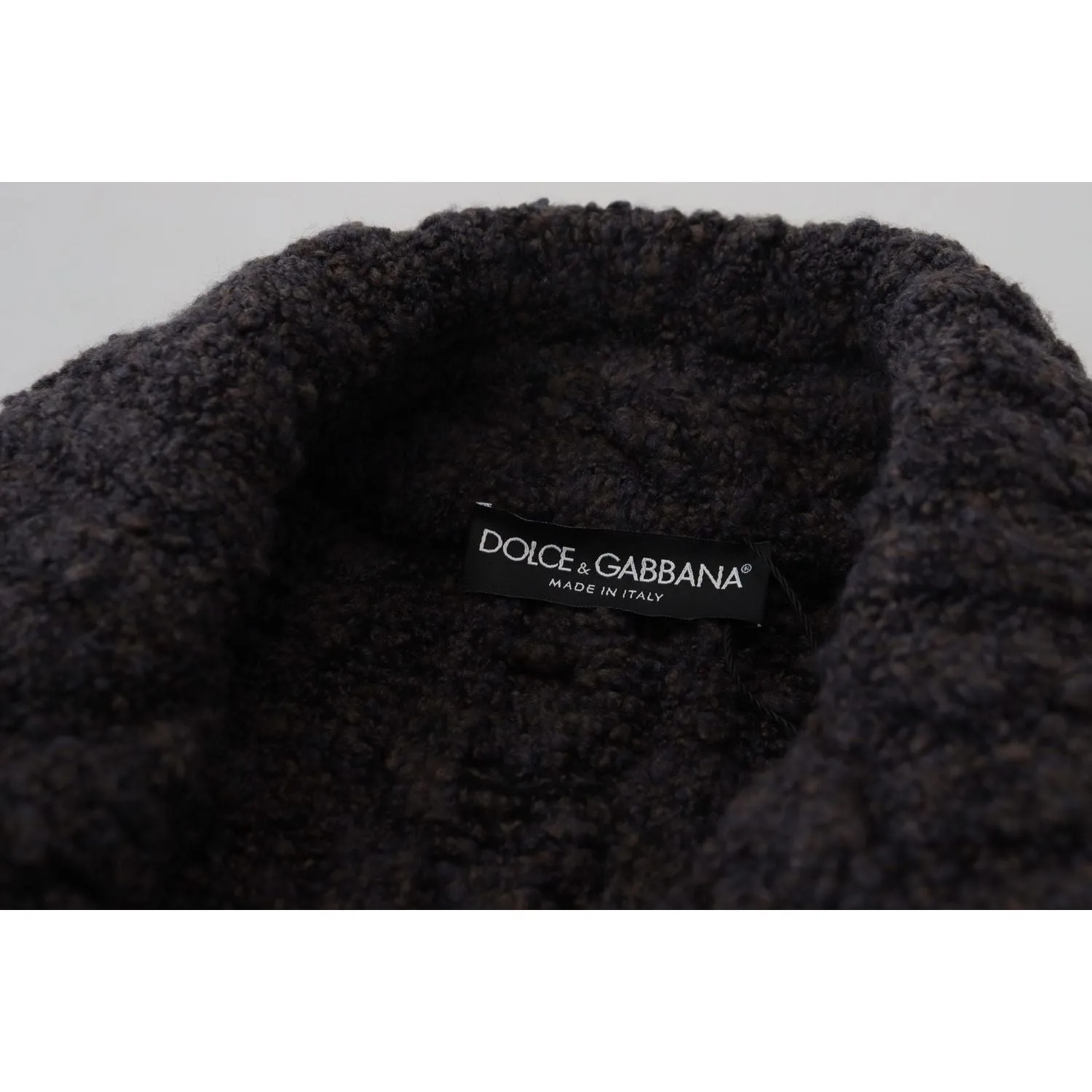 Dolce & Gabbana Elegant Double-Breasted Wool-Cashmere Coat