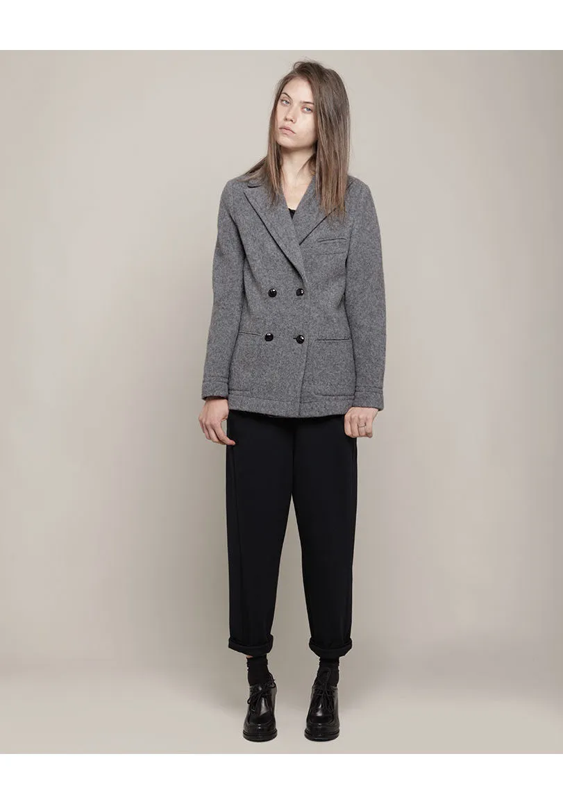 Double Breasted Wool Coat