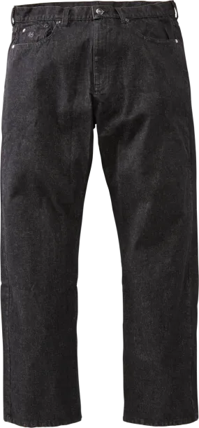 eS Baggy Denim Jeans, Black Wash