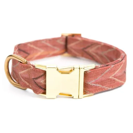 Foggy Dog St. Frank Chevron Kilim Dog Collar