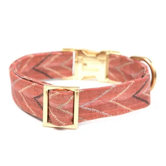 Foggy Dog St. Frank Chevron Kilim Dog Collar