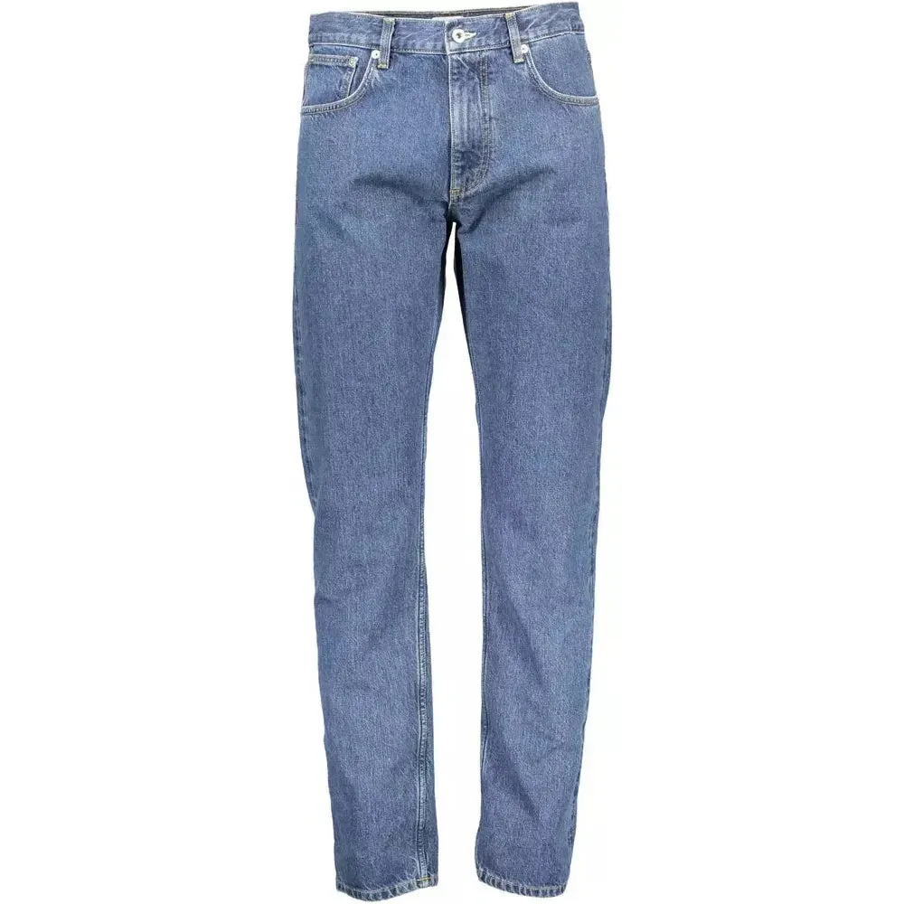 Gant Blue Cotton Men Jeans