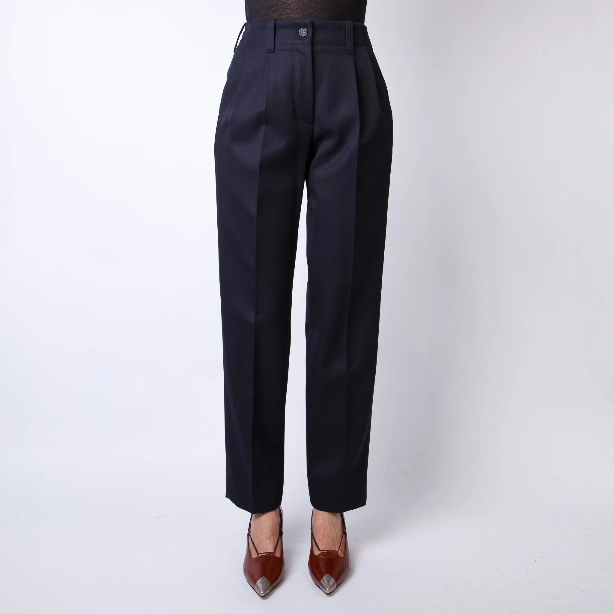 GOLDEN GOOSE TROUSERS GWP01504.P00096150486 BLUE