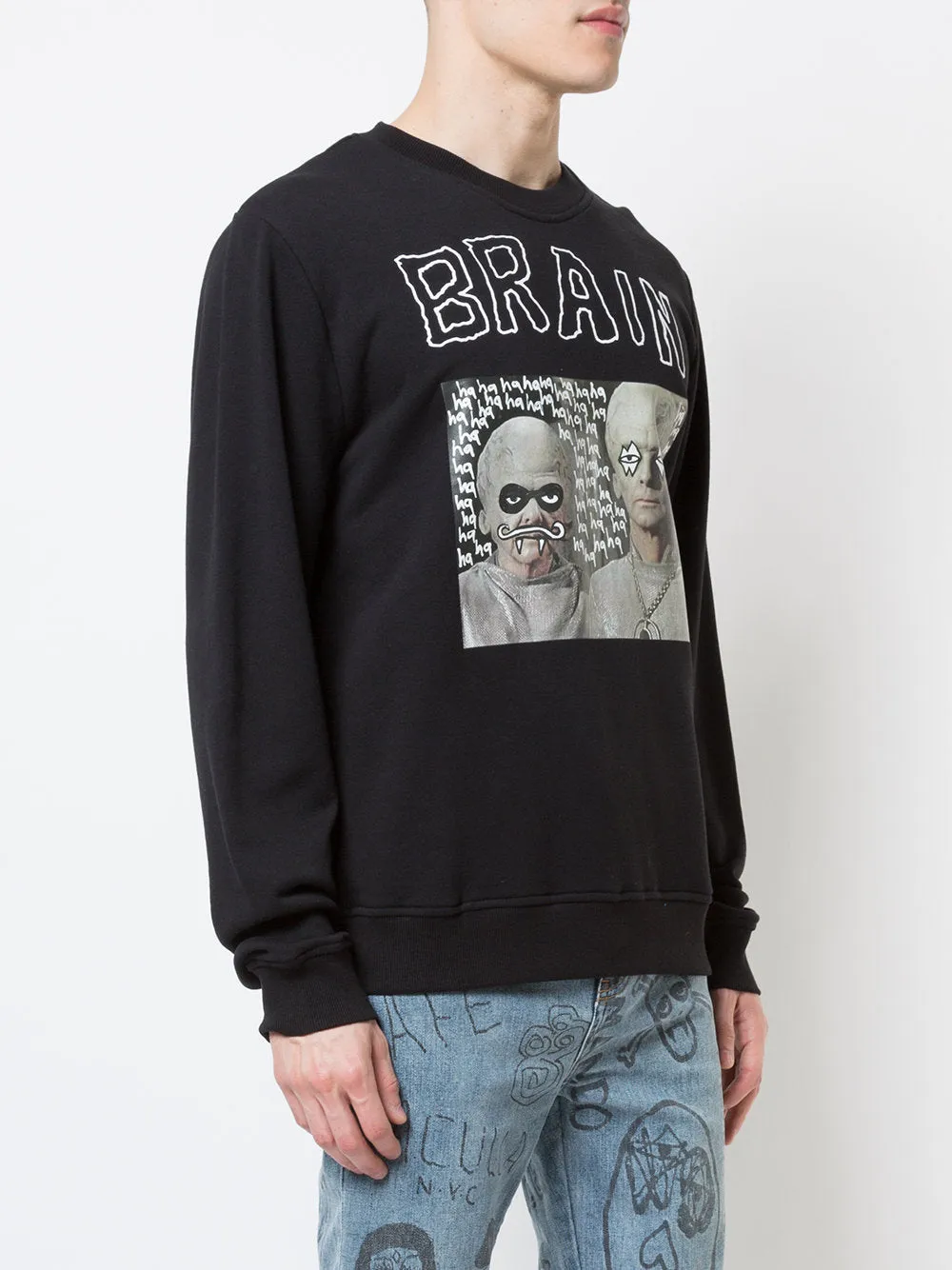 HAC ON THE BRAIN CREWNECK