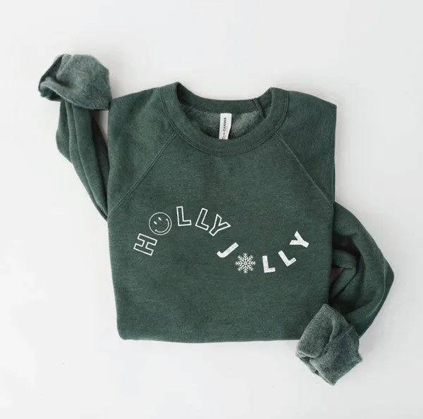 Holly Jolly Pullover Sweatshirt