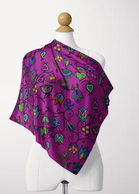 Indigenous Paisley Satin Shawl