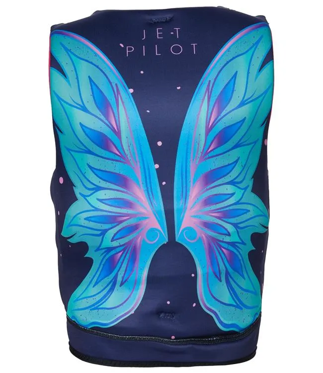 Jetpilot Wings Cause Girls Life Vest (2024) - Navy