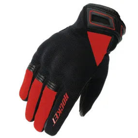 Joe Rocket Noble Mens Textile Gloves Black/Red