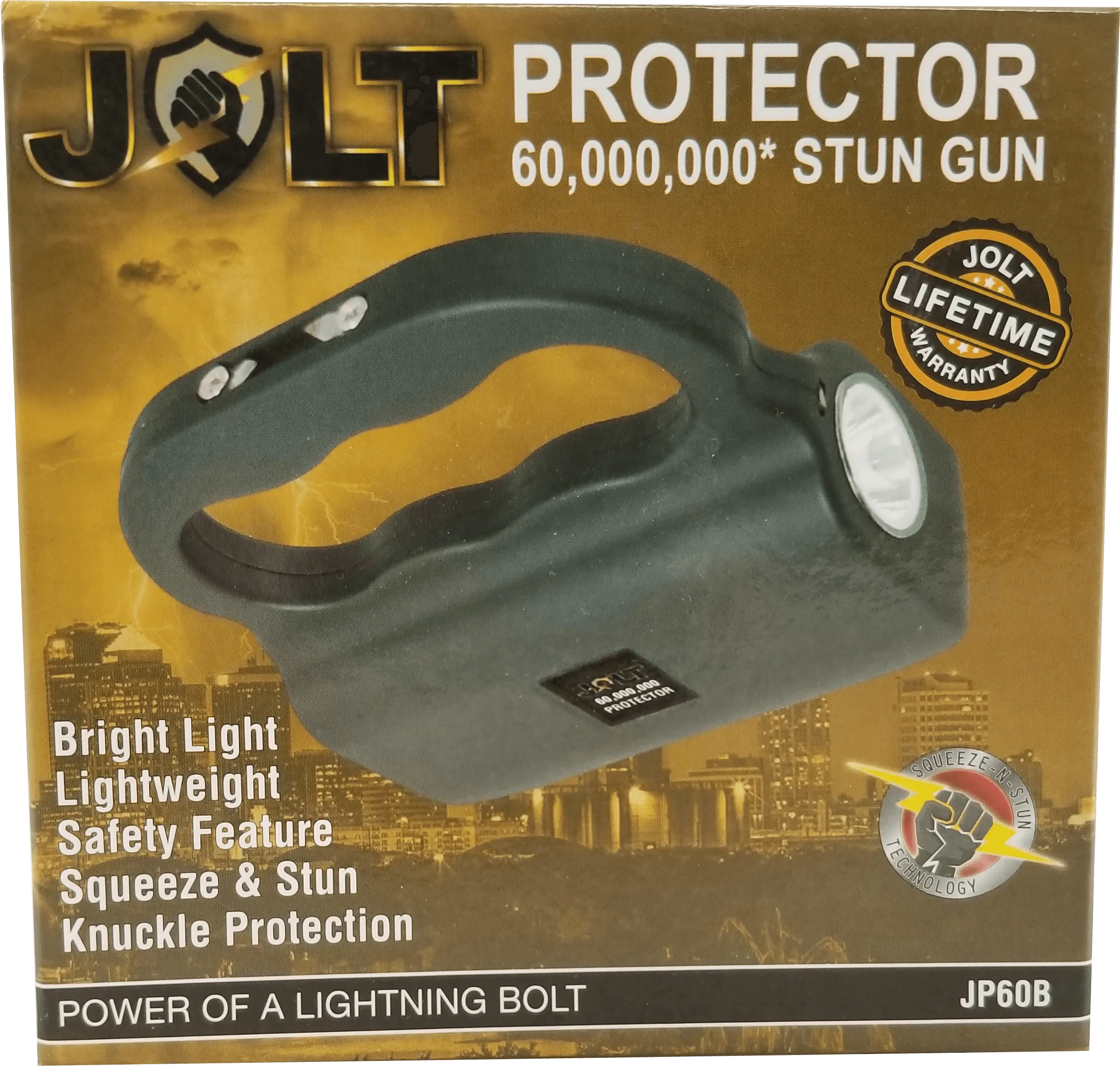 Jolt Protector Stun Gun w/Light