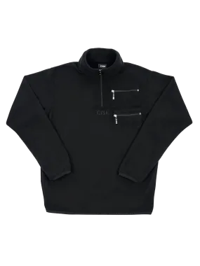 Kennedy Quarter-Zip Pullover (Matte Black)