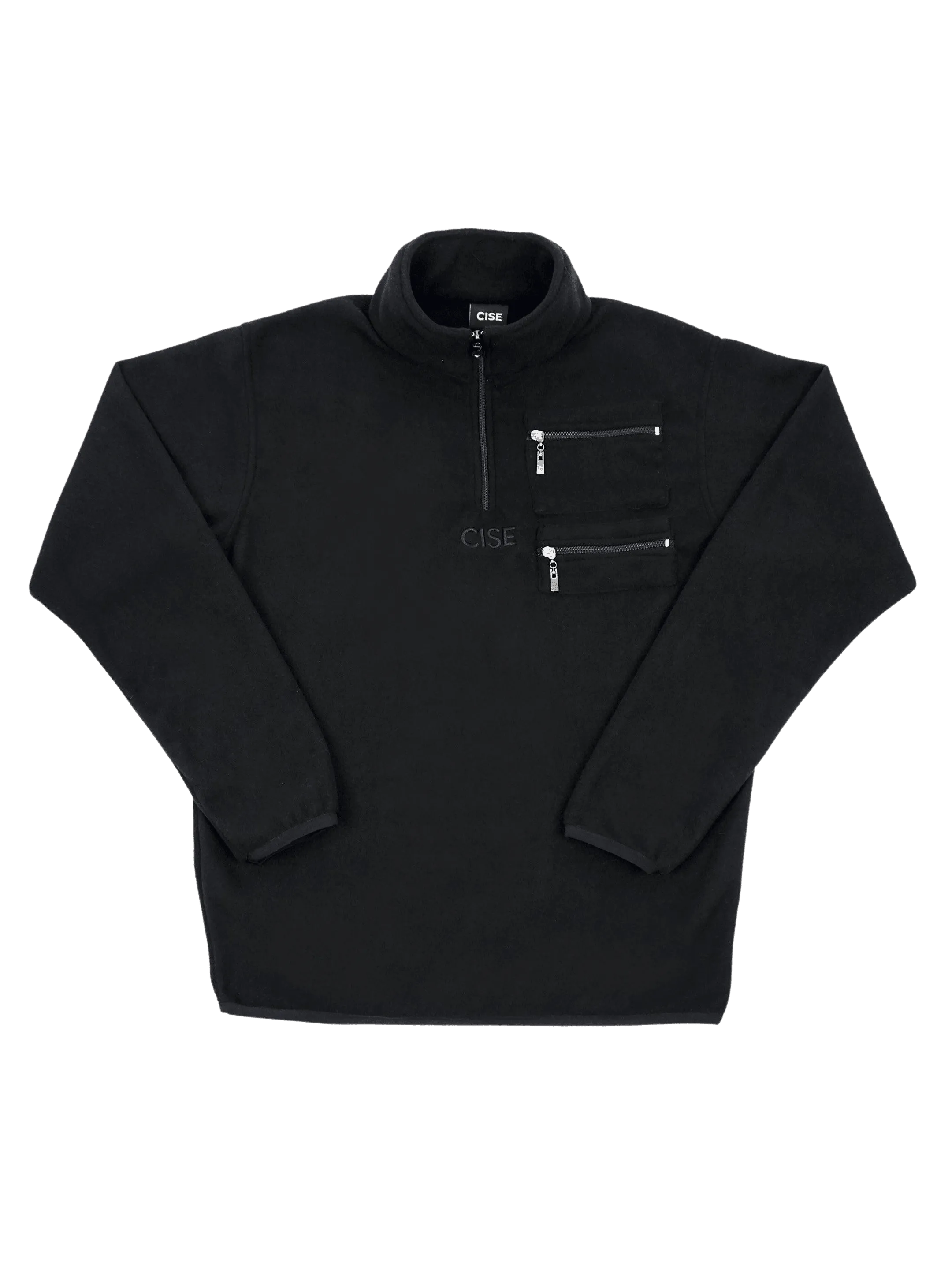 Kennedy Quarter-Zip Pullover (Matte Black)