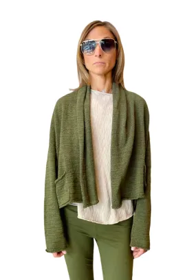 Knit Cardigan - Haricot