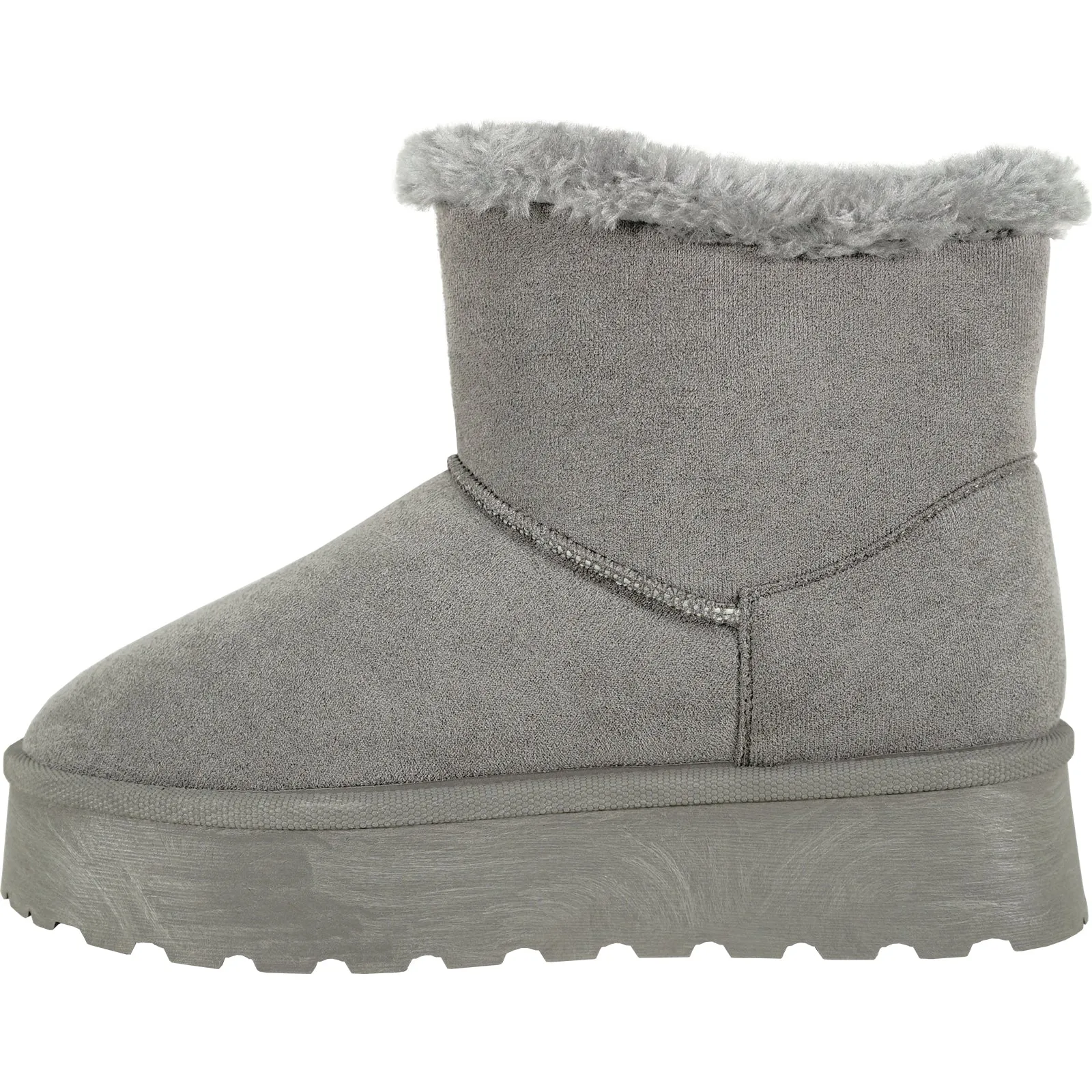 KOZI Women Boot Maggie-1 Ankle Snow Boot Grey