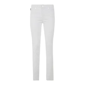 Love Moschino White Cotton Women's Jeans