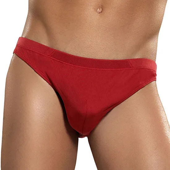 Magic Silk Silk Knit Bikini Brief Underwear Red 6606 Size S