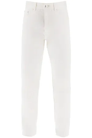 Maison kitsune low-rise tapered jeans