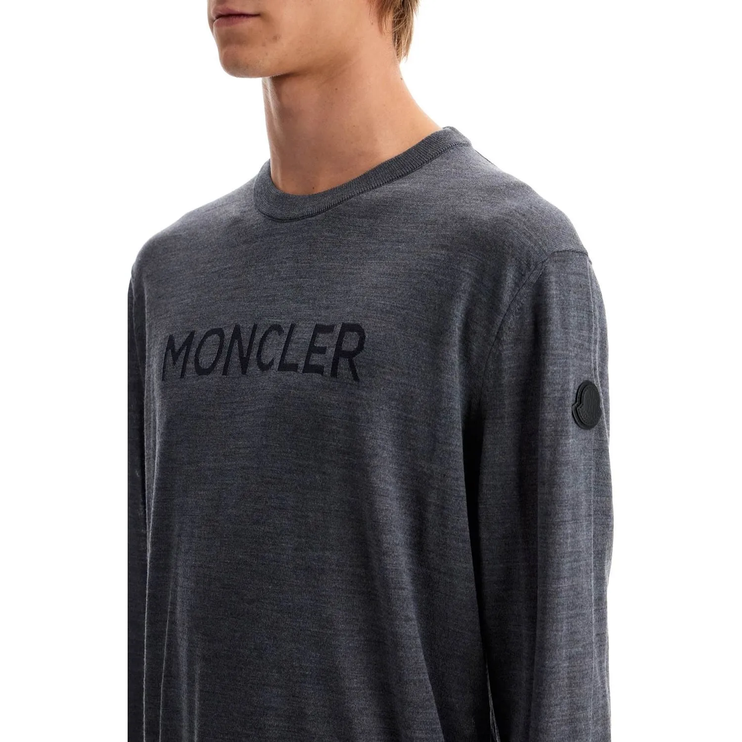 Moncler lightweight wool pullover sweater