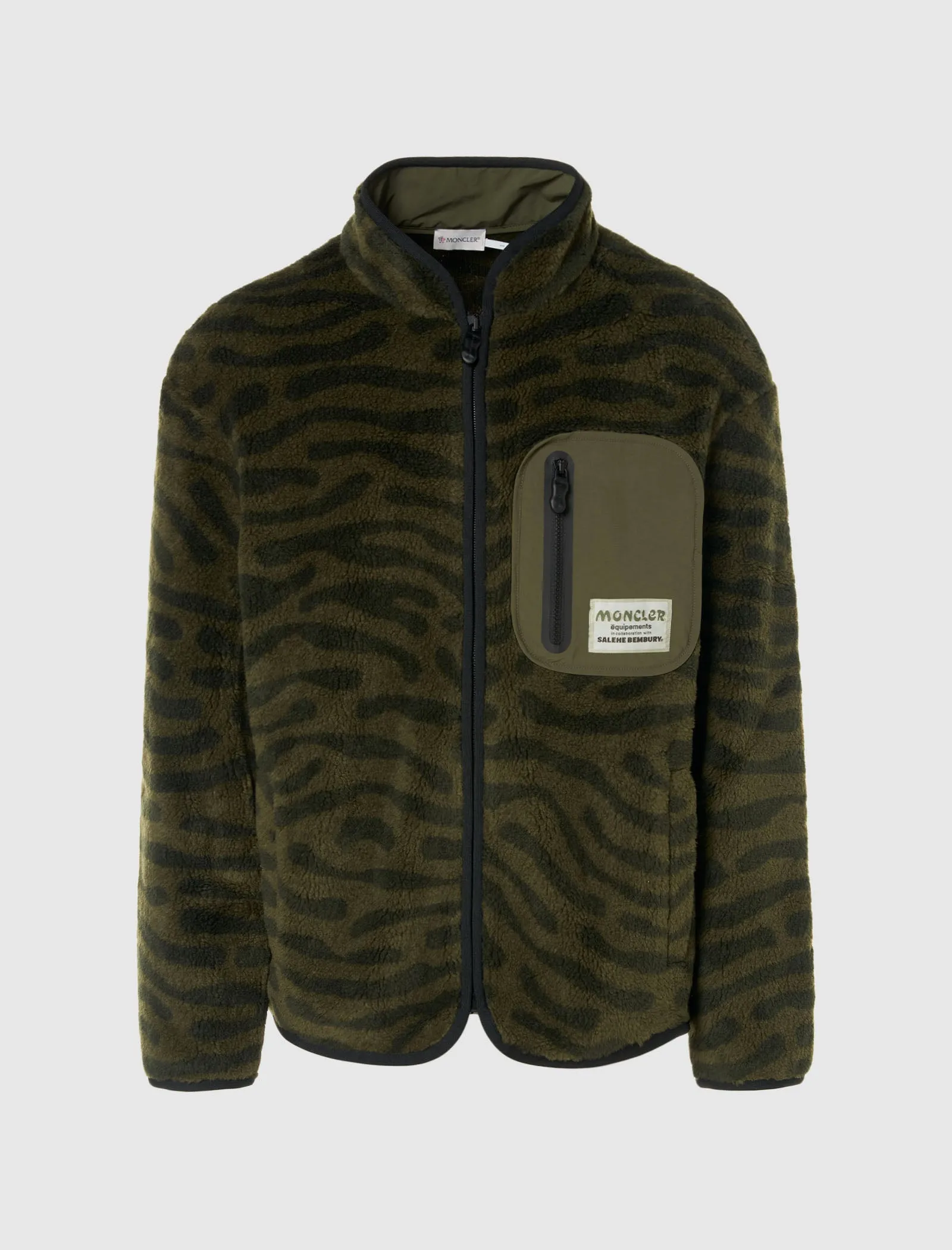 MONCLER X SALEHE BEMBURY ZIP-UP CARDIGAN