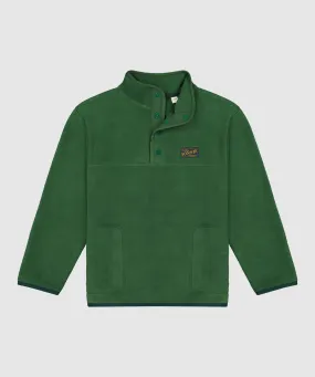 Monty Quarter Dome Fleece - Moss