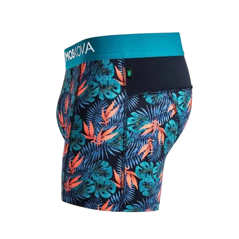 MOSKOVA BOXER M2S Polyamide XSmall-XXLarge Lagoon Flower