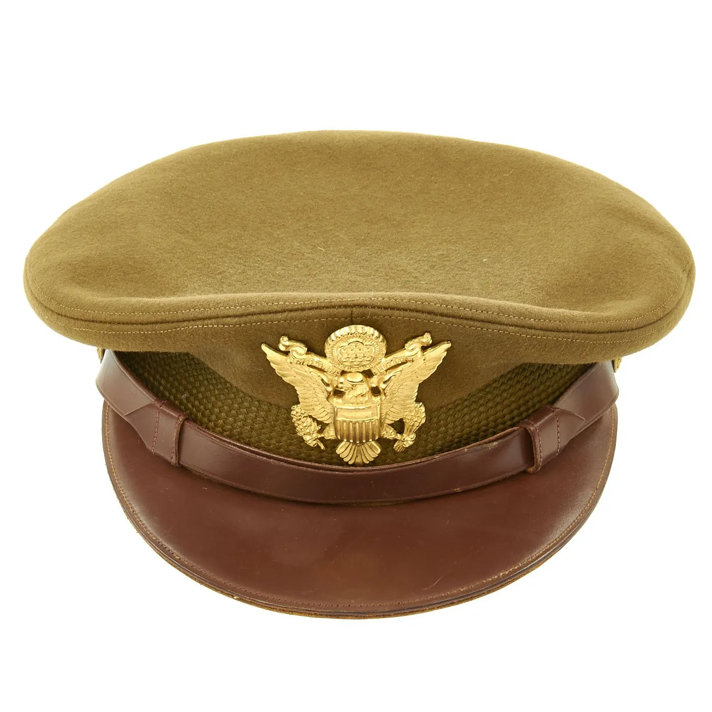 Original U.S. WWII USAAF Officer Crush Cap by Saks Fifth Avenue